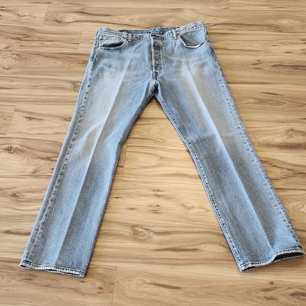 Levi's 501 Button Fly Denim Jeans waist 40 length 32
